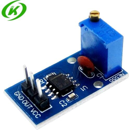 2pcs NE555 adjustable frequency Pulse generator module