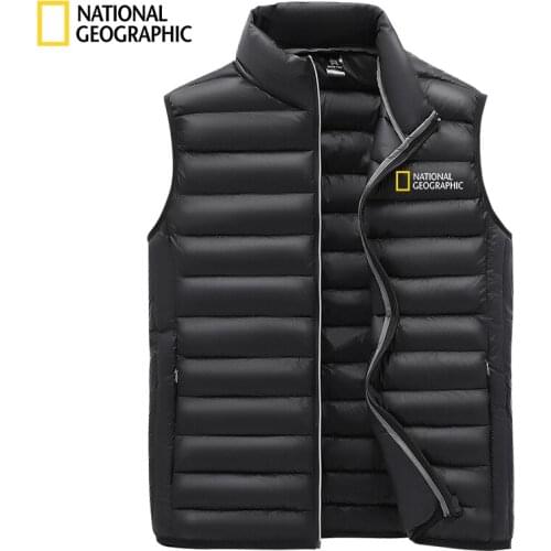 2021 new brand autumn and winter jacket mens stand-up collar vest mens zipper mens jacket sleeveless casual winter vest men