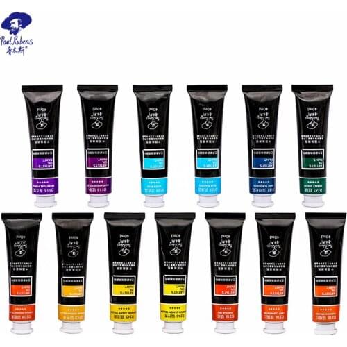 Official Paul Rubens 40ml Professional Oil Color Tubes Art Supplier D Series Oil Paint for Artist and Gallery
