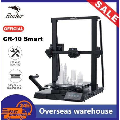 Creality 3D CR-10 Smart 3D Printer 300x300x400mm Print Size Intelligent Auto-Leveling Built-in WiFi Quick Assembly Auto Shutdown