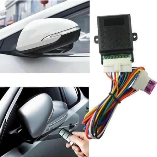 Universal Car Side Mirror Folding System Auto Side Rear View Mirror Folding Closer Kit