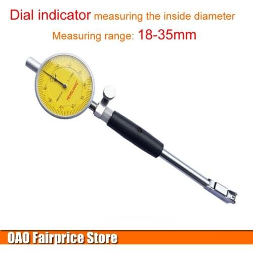 The inside diameter dial indicator / inner diameter measuring gauge / Indicator measuring cylinder / measurement range: 18-35mm