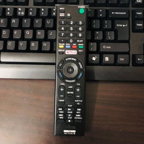Remote Control RMT-TX100U KDL-65W850C KDL-55W800C Replacement for SONY LED HD TVKDL-50W800C XBR-65X850C XBR-55X850C