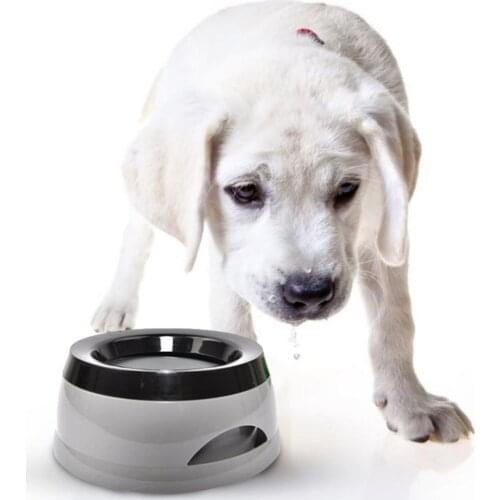 2021 Pet Car-borne Bowl Anti-slip Anti-splash Non-wet Mouth Floating Bowl Cat Dog Supplies Dog Drinking Bowl Dog Food Container