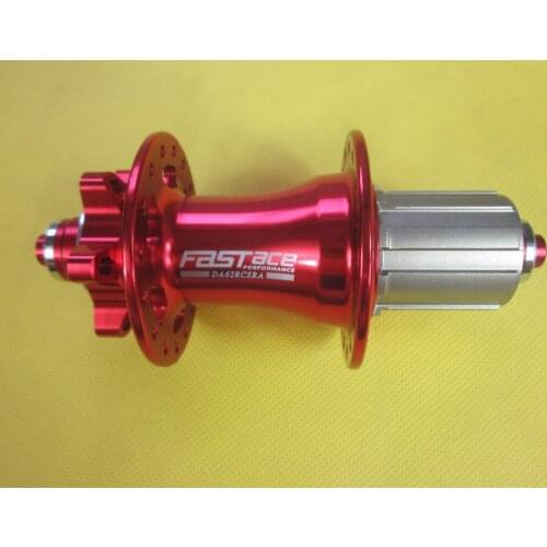 3 IN 1 Fastace DA62 MTB J-hook Rear Hub 32 Holes Disc Brake 325g O.L.D 135mm QR Black Red Cartridge Bearing Mountain Bike Parts