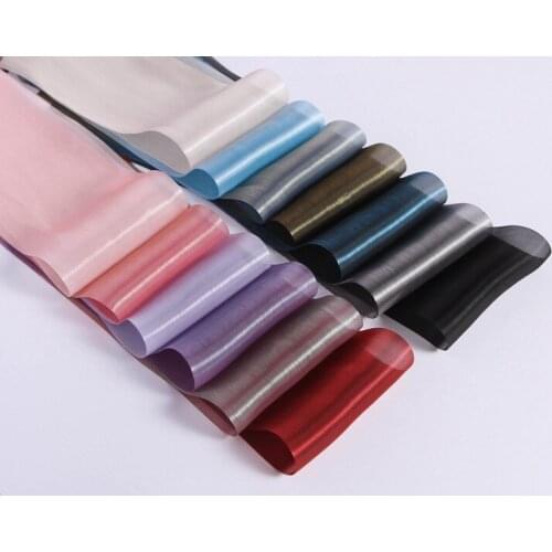 3 yards Symphony Satin Ribbon for DIY Hair Accessories Bow Material Gift Bouquet Packaging Ribbons Clothing Sewing Trims