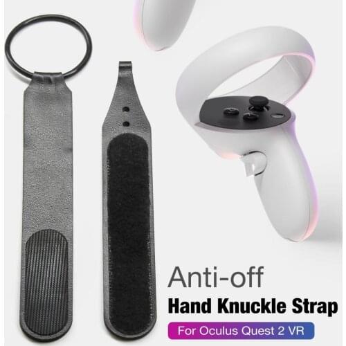 For Oculus Quest 2 VR Controller Handvat Polsband VR Handvat Grip Anti Vallen Vaste Riem Antislip Wrist Verstelbare Accessoires