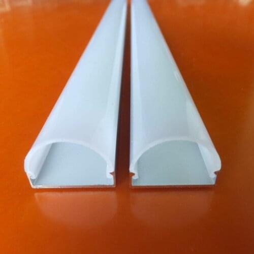 Free Shipping LED Strip Aluminum Profile for LED Hard Bar Light LED Bar Aluminum Channel Housing with Cover End Caps and Clips