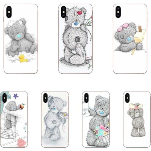 For Xiaomi Redmi mi10 lite Pro Note 9 PRO Max 9s Mi9 K30 K20 Pro 5G TPU Protective Cover Case Lovely Teddy Bear Mobile