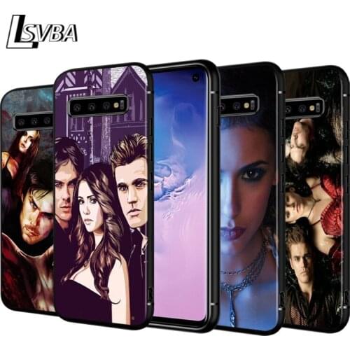 The Vampire Diaries For Samsung Galaxy Note 20 10 9 S10 Ultra S10E S9 S8 Plus A21S A51 A71 5G Black Phone Case
