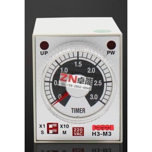 H3-M3-220VAC H3-M3-24VDC ON Delay Timer New & Original H3-M3