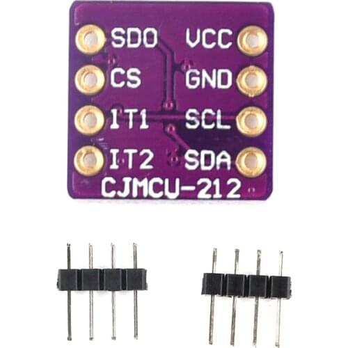 LIS2DS12TR Detector Accelerometer Pedometer Motion Detection Sensor Breakout Module Board For Arduino 3-Axis Three Tri Axis
