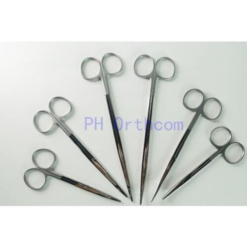 Metzenbaum Supercut Scissor 115mm/145mm/180mm Straight/Curved Small animal Veterinary Surgical Instruments