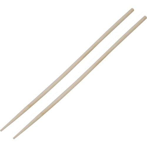 Pair 17.7 Long Beige Bamboo Chopsticks for Hot Pot