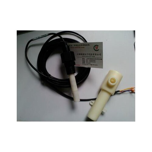 Plastic flow trough 1 electrode plastic shell conductive electrode screw installation