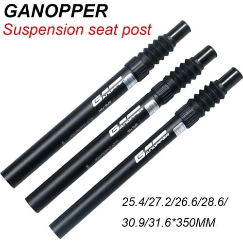 25.4mm 26.6mm 27.2mm 28.6mm 30.8mm 30.9mm 31.6mm 350mm MTB mountain bike suspension seatpost MTB shock absorb Damping seat post