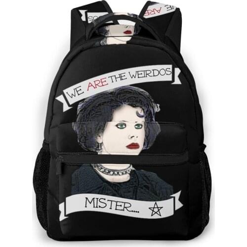 Punk Rock ,THE CRAFT WE ARE THE WEIRDOS Backpack for Girls Boys Travel RucksackBackpacks for Teenage school bag