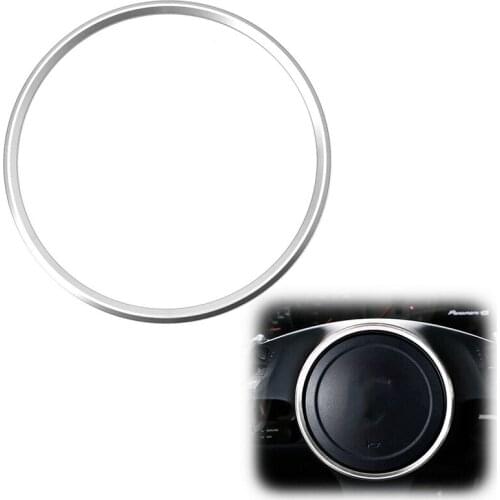 Silver SteeringWheel Ring Decoration Trim for -Porsche Cayenne Panamera Macan 911