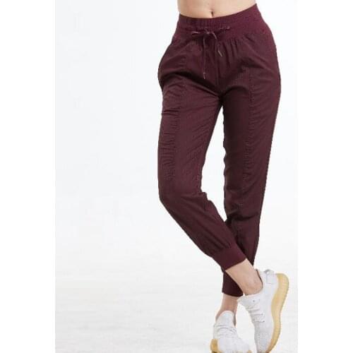 Sports Trousers Drawstring Jogger Boot Cut Pants Wide Leg Yoga Pants Quick Dry Athletic Gym Trousers