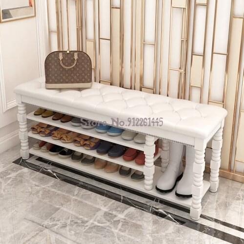 Shoes stool can be changed at home. Shoes stool, shoe rack and stool can be sat at the door of the home. The integrated shoe cab