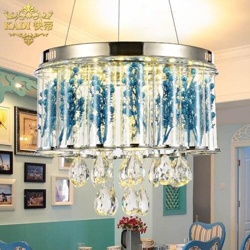 Mediterranean restaurant three Pendant Lights creative personality bar lighting single head small dining dining lamps LU71236 YM