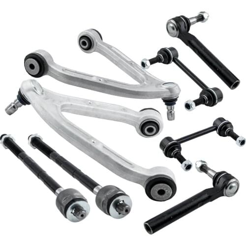 1ASFK04788 Front Tie Rod Sway Bar Link Control Arm Steering Suspension Kit for HUMMER H3 2007-2010