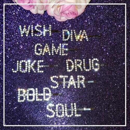 Unique Hair Accessories Words Barrette Hairclips blingbling Letters Hair Bobby Pins for Stylish Girls and Ladies