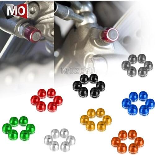 Motorcycle Universal Billet Bleed Valve Cover Kit For DUCATI Hypermotard Sport Classic Smart 1000 Sport Classic 1000S 848/EVO