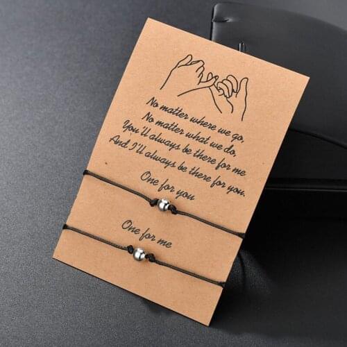 YADA Retro Round bead Bracelets&Bangles For Women Leather Rope Weave Bracelets Charm Friendship Jewelry Bracelet BT200229