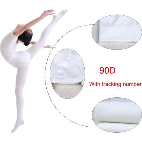 White/Nude Velvet Adult Dance Sock Ballet Slim Dancewear Girls Ballet Socks Children Ballerina Leggings Women Ballet Tights