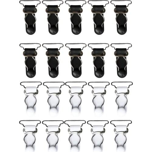 10pcs Corset Garter Belt Grips Suspender Ends Hosiery Stocking Clips