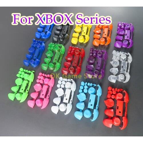20sets Full Set Buttons Key Replacement for Xbox Series S X Controller LB RB LT RT Bumpers Triggers D-pad ABXY Start Back Key