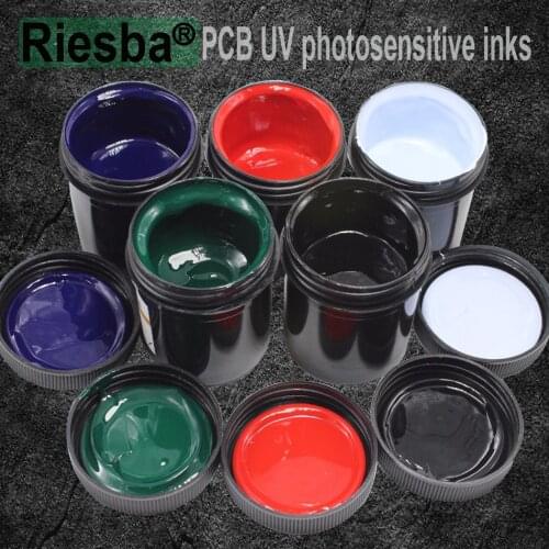 5Pcs Black PCB UV curable solder resist ink,solder mask UV ink