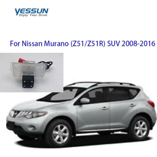 Yessun car camera for Nissan Murano Z51 Z51R SUV 2008-2016 Car CCD LED Backup Reverse Rear View Camera Car Parking Monitor