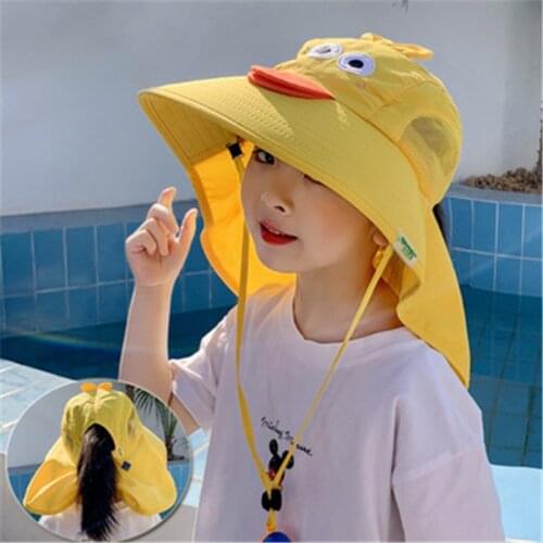 Baby Sun Hat Adjustable Summer Baby Cap for Boys Travel Beach Baby Girl Hat Kids Accessories Children Hats