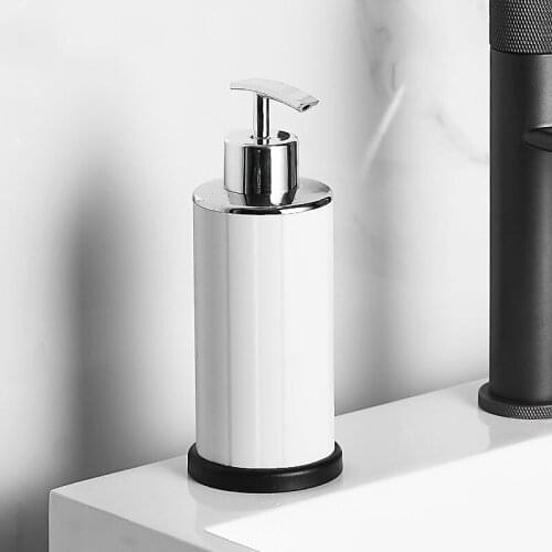 Bathroom Accessories Liquid Soap Dispenser Simple Design Shampoo Shower Gel Pressing Down Bottle 240ML