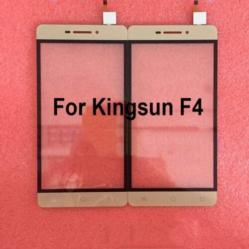 For Kingsun F4 F 4 KingsunF4 Touch Panel Screen Digitizer Glass Sensor Touch With Flex Cable