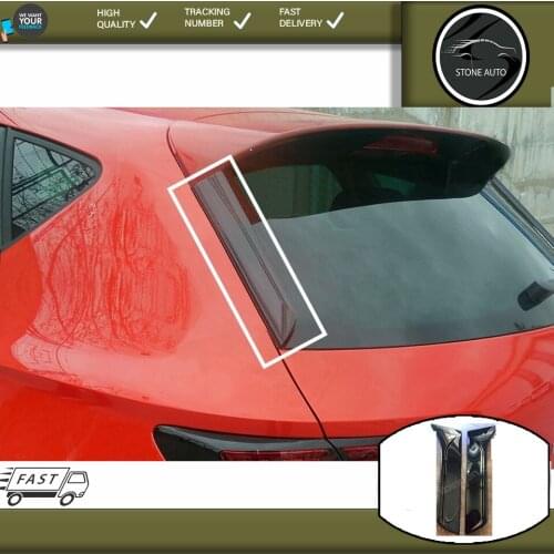 For Seat Leon Window Trim Spoiler Rear Roof 2012-2020 Mk3 3.5 ABS Plastic Fast Shipping From Turkey Car Accessories 2 piece set