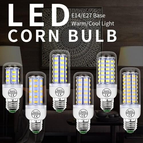 DuuToo GU10 Corn Light LED Bulb E27 Candle Lamp B22 Bombilla LED Ampoule 3W 5W 7W 9W 12W 15W Lamp Bulb LED High Brightness Light