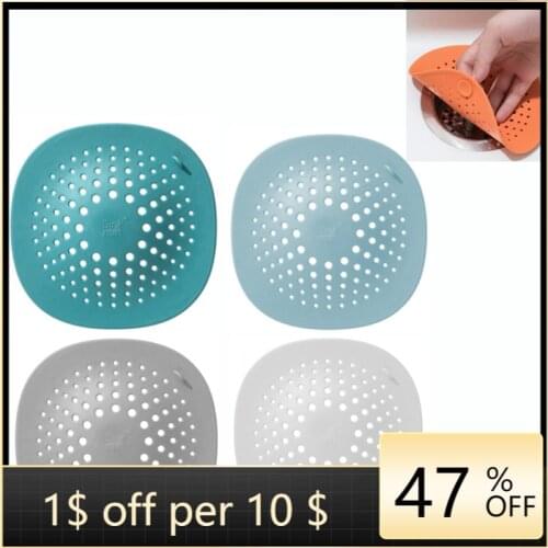 Sink Filter Shower Drain Hair Catcher Stopper Bathroom Floor Drain Cover Anti-clogging Sink Strainer Kichen Accessories