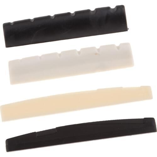 Plastic Bridge Saddle Nut for Acoustic Folk Guitar Replacement Parts