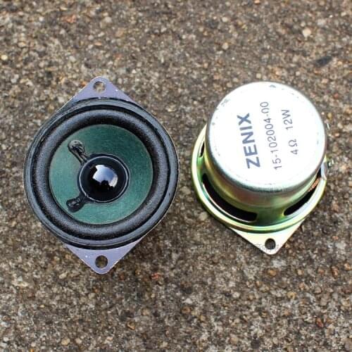 2pcs 2"inch 4ohm 12W full range speaker Loudspeaker Car audio Tweeter 89dB