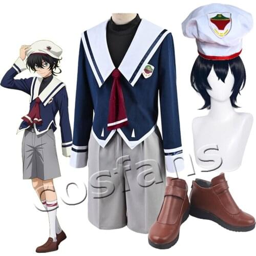 Miya SK8 the Infinity Anime Cosplay Costume SK Short Wig Hat Socks Halloween Masquerade Party Outfits Uniform Suit for Men Women