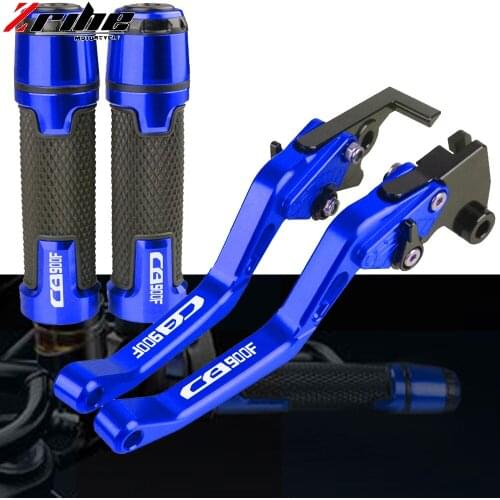 Motorcycle CNC Adjustable Foldable Brake Clutch Lever Handle Hand Grips Ends For Honda CB900F Hornet 2001-2008 2002 2003 2004