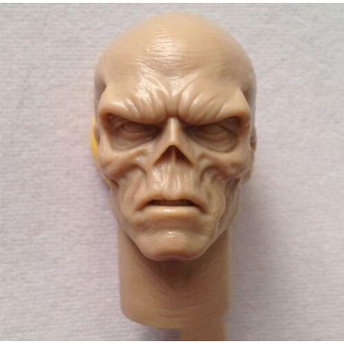 1/6 Scale Red Skull Smith Hugo Vivian Unpainted Male Head Sculpt For 12" Men Figures Bodies