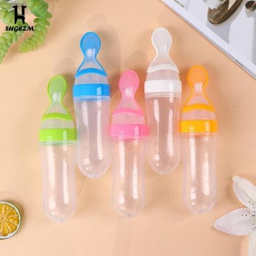 SHgeZm Silicone Feeding Spoons