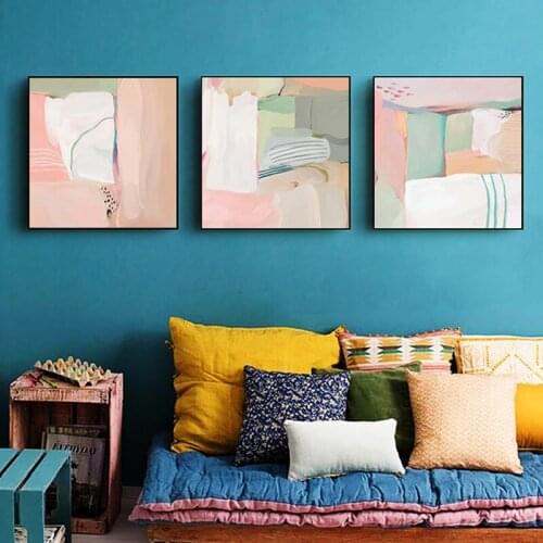 Nordic Canvas Posters Freshening Wallpaper Canvas Painting Art Minimalist Craft Pictures Home Decoration Gift for Living Room