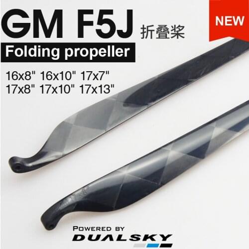 DUALSKY 16x8 16x10 17x7 17x8 17x10 17x13 GM F5J Folding CFK Propeller