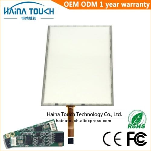 Win10 Compatible 5 wire 15 Inch USB touchscreen 15 touch screen panel, 5 wire resistive industrial USB touch panel