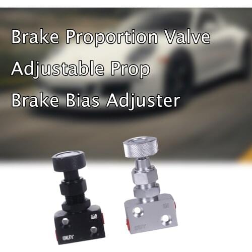 Brake Proportion Valve Adjustable Prop Brake Bias Adjuster Racing Lever Type For Car Prop Brake Proportion Valve